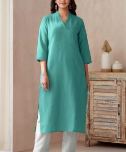 Roza Seher Turquoise Kurta